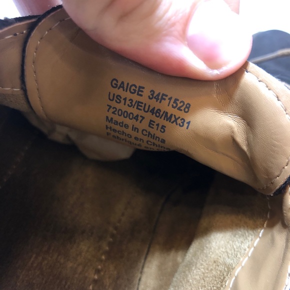 Calvin Klein Gaige 13 Brown Suede Leather Oxfords - Picture 7 of 16